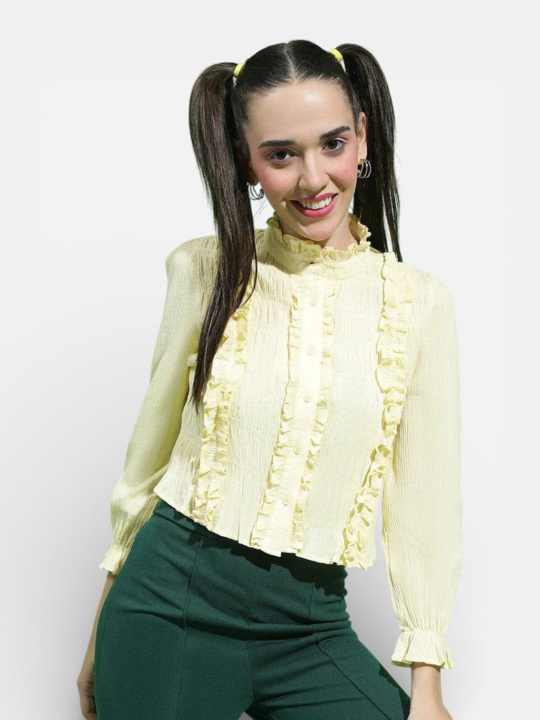 Yellow Cotton Shirt