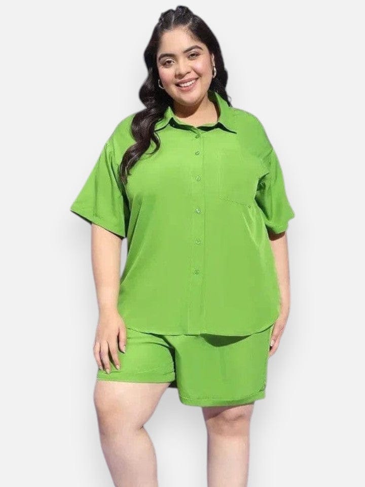 Plus Size Green Co-Ord Set