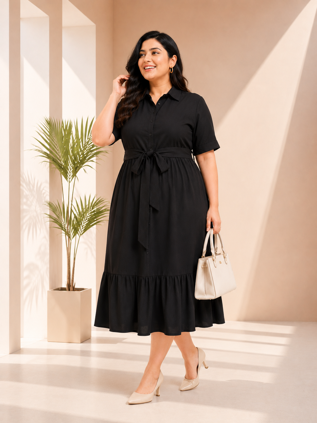 Plus Size Black Dress