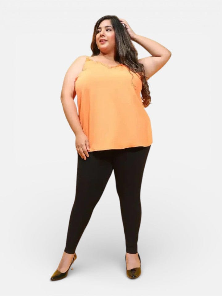 Plus Size Orange Top