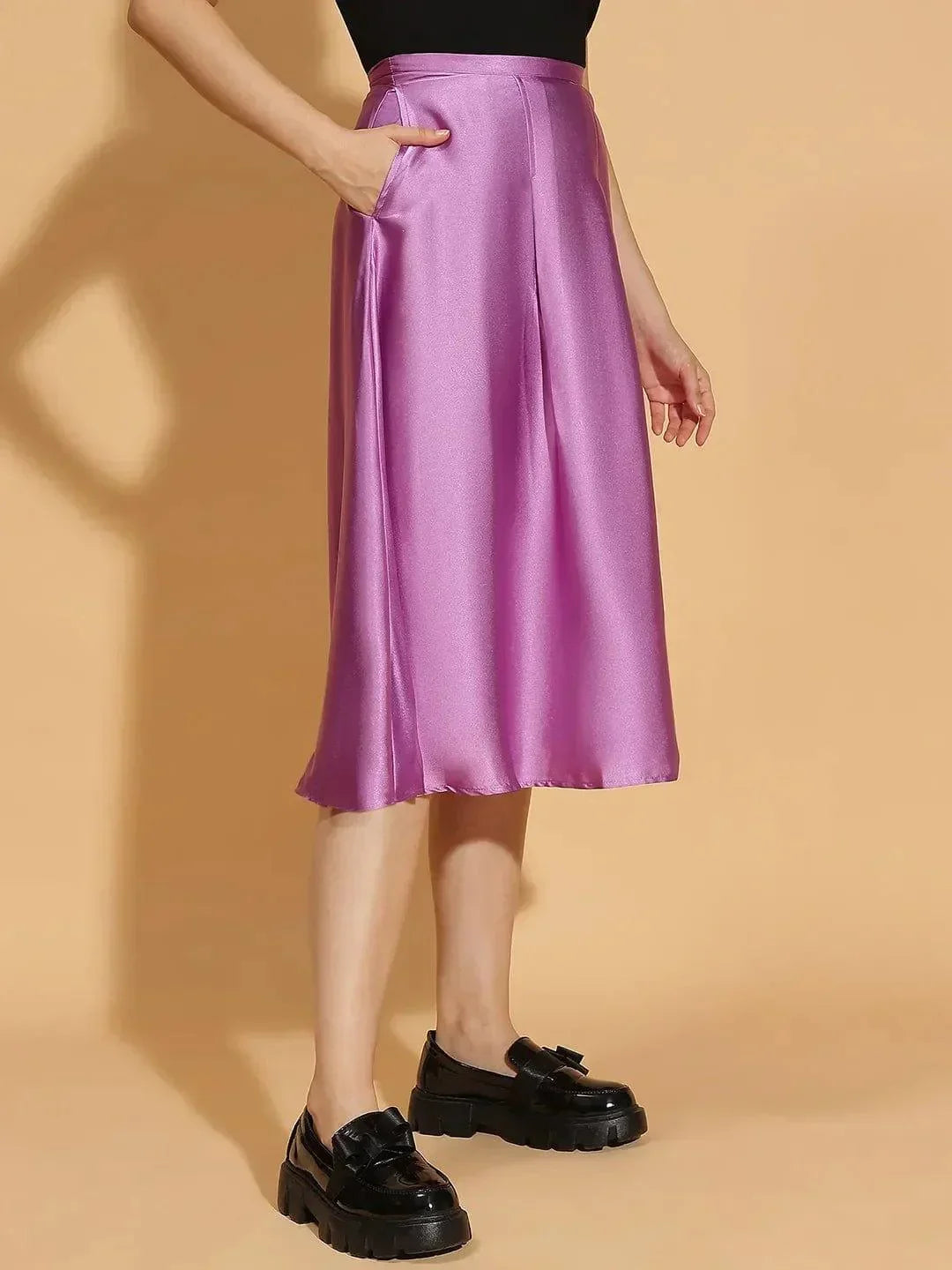 Women Purple Skirt