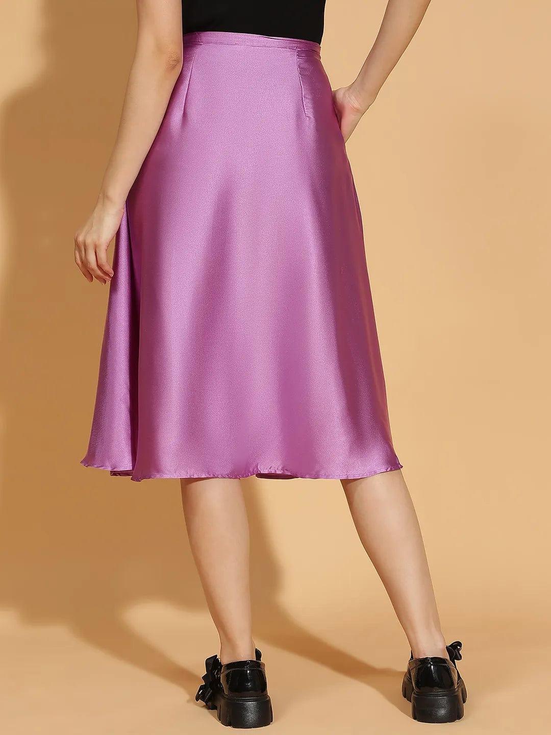 Women Purple Skirt