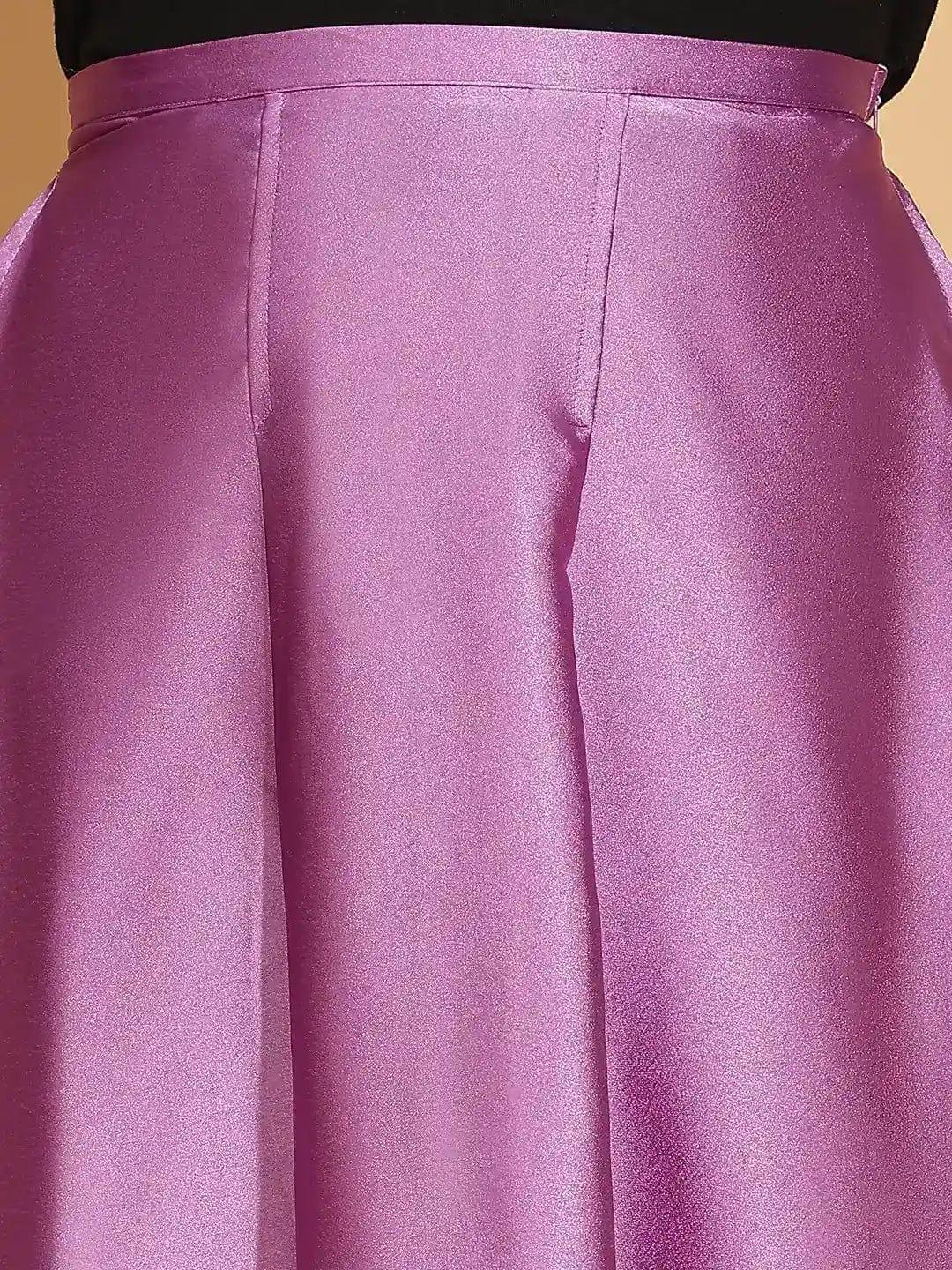 Women Purple Skirt