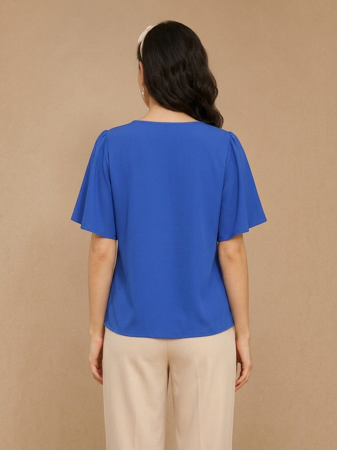 Women Blue Top