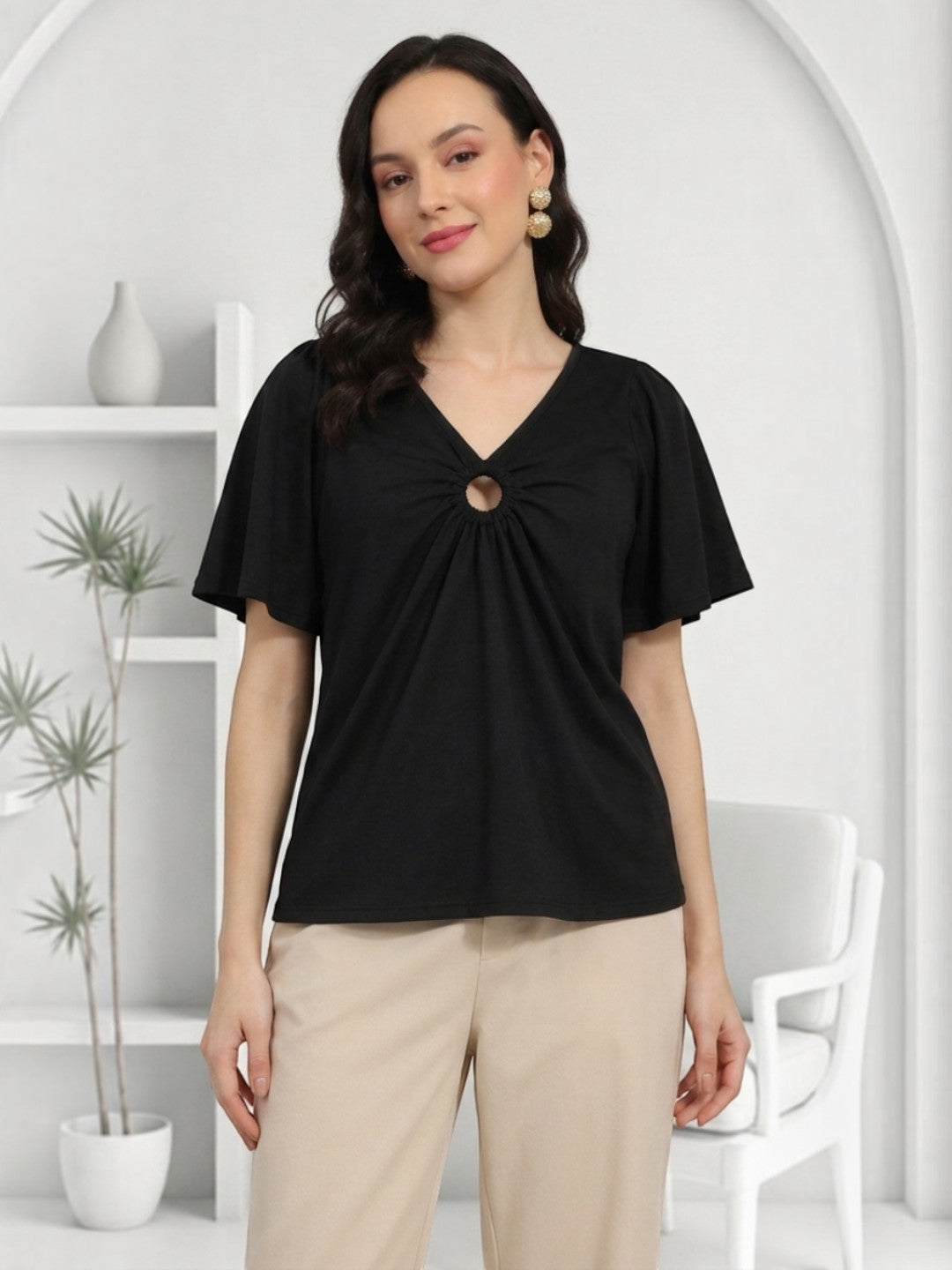 Women Black Top
