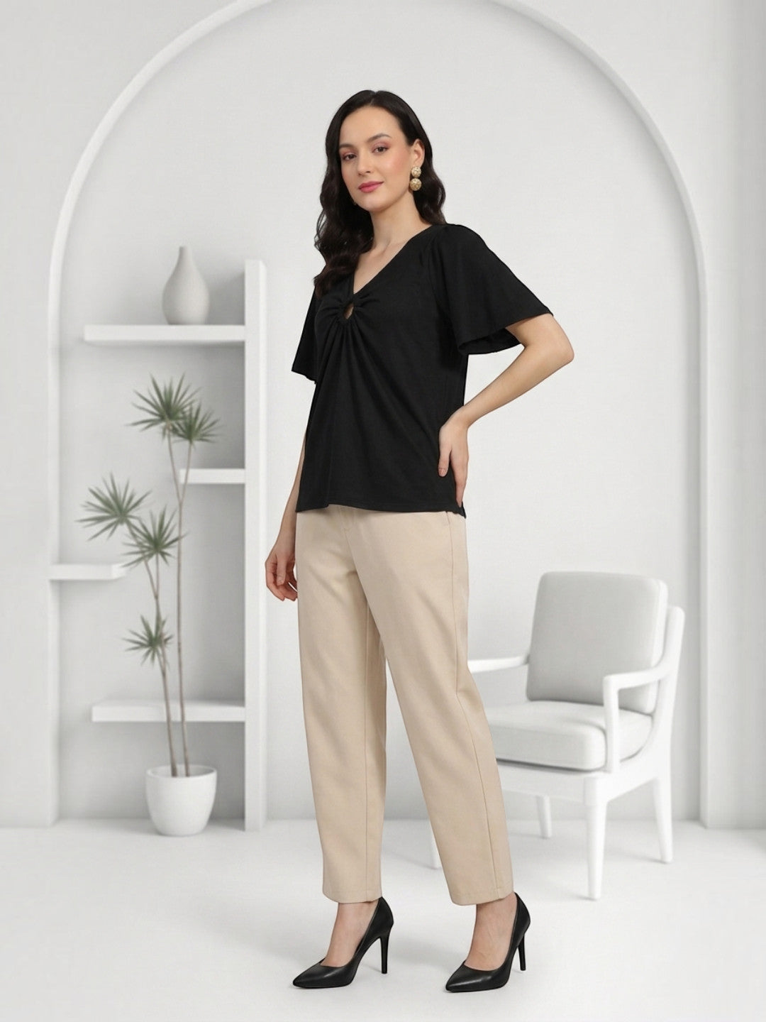 Women Black Top