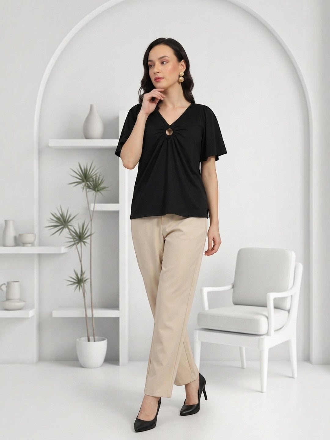 Women Black Top