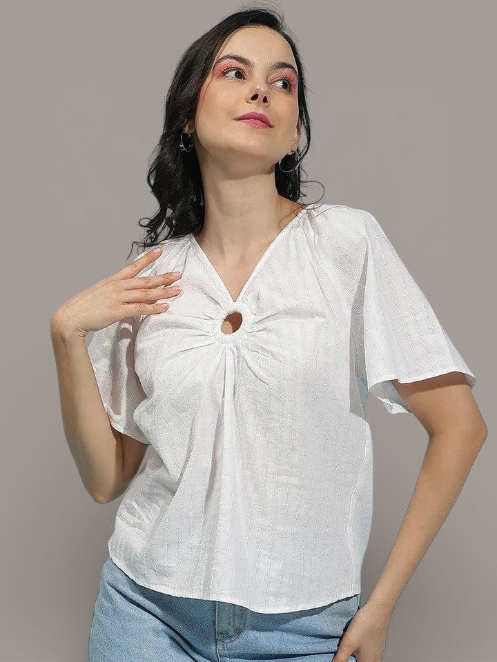 White Cotton Top