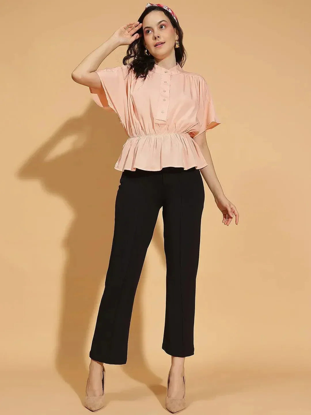 Women Peach Top