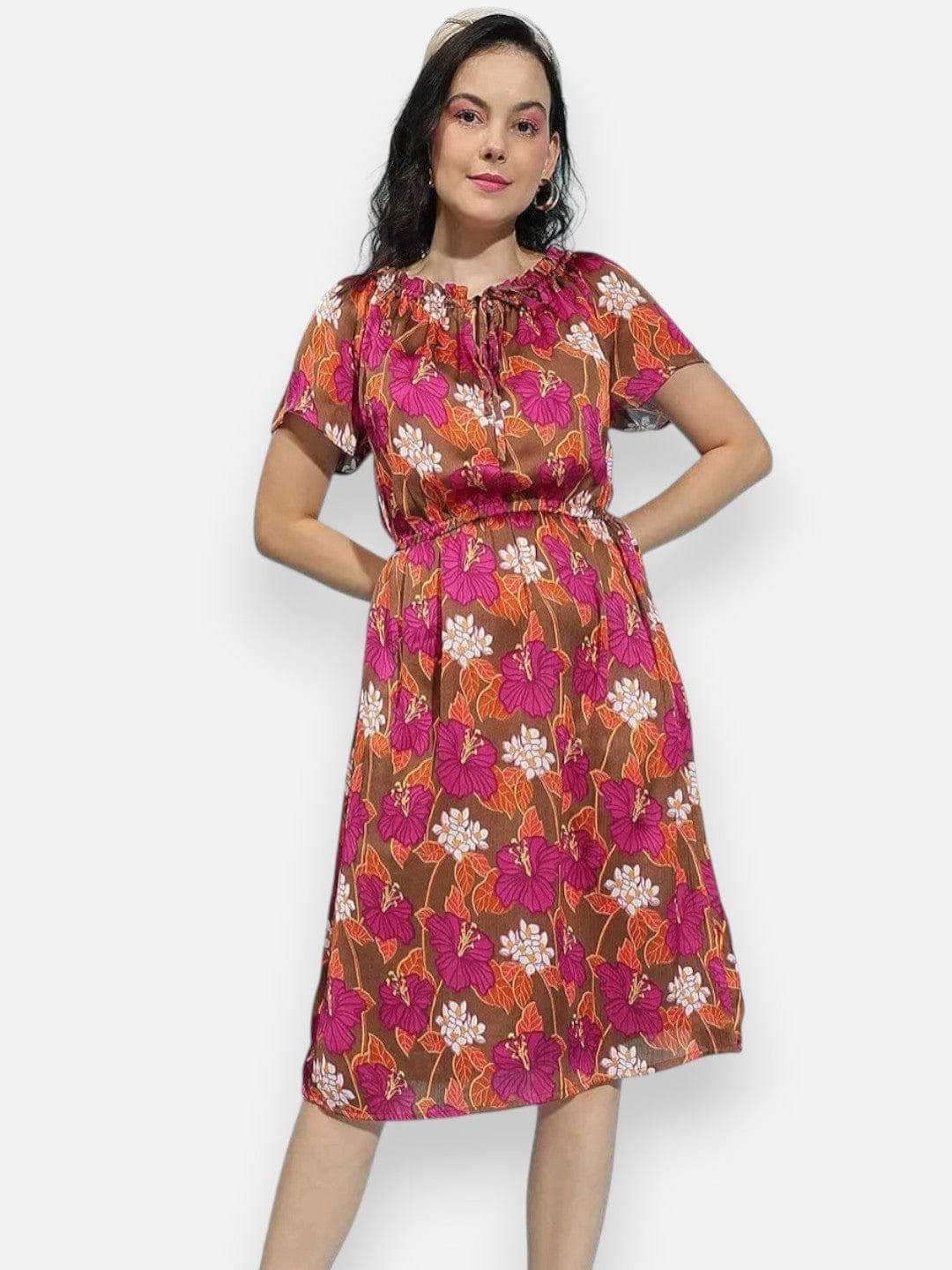 Floral Print Dress