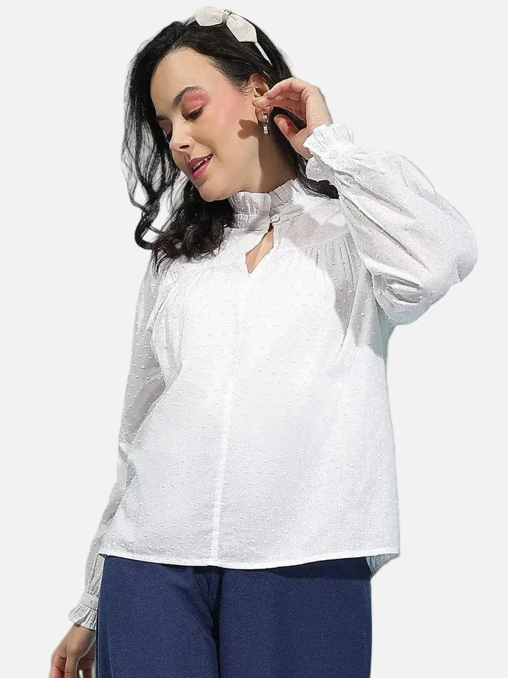 White Cotton Top