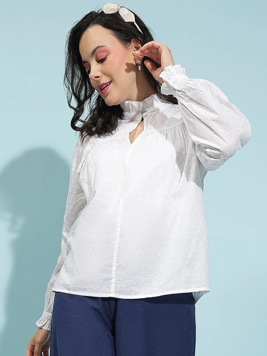 White Cotton Top