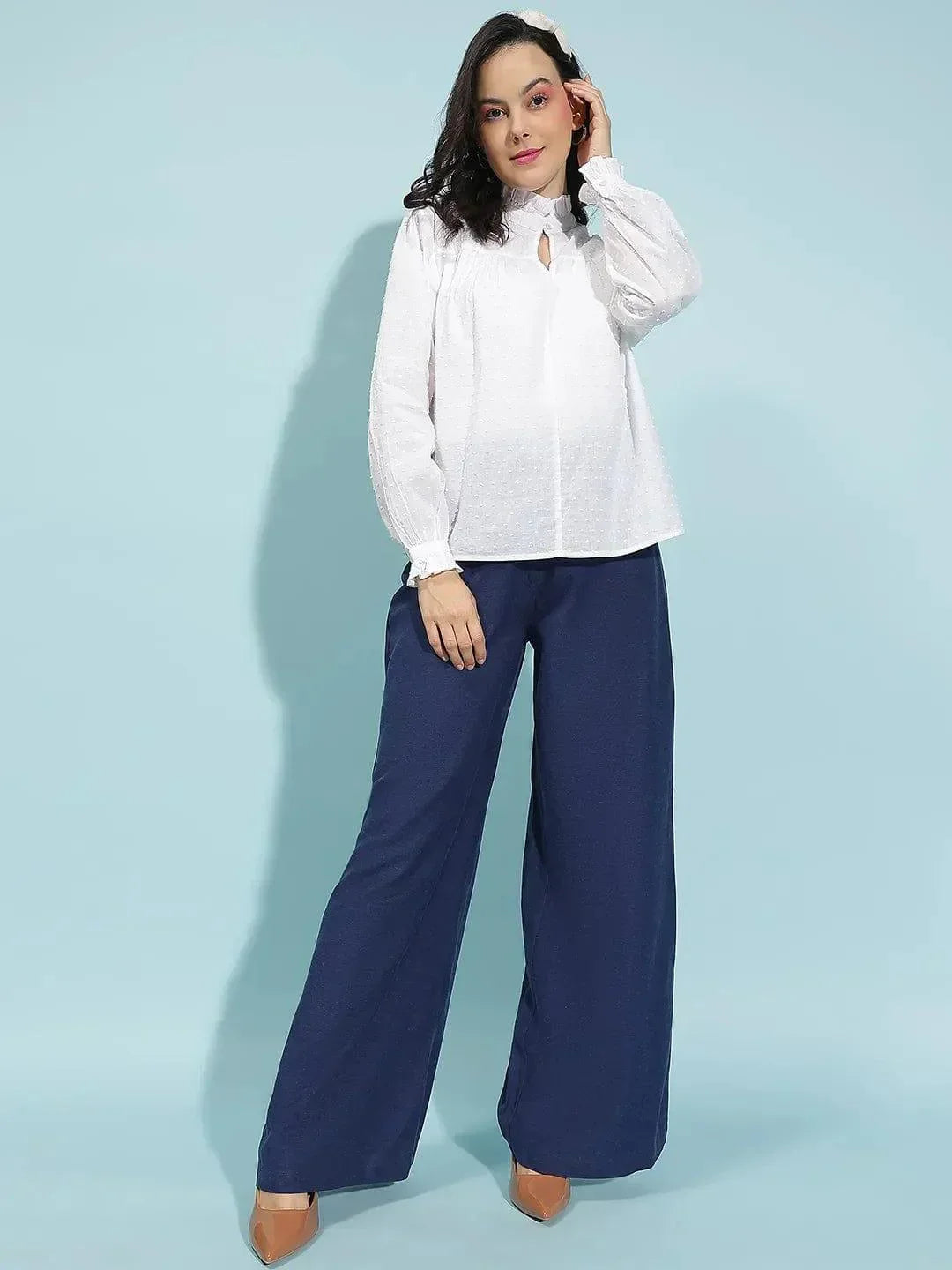 White Cotton Top