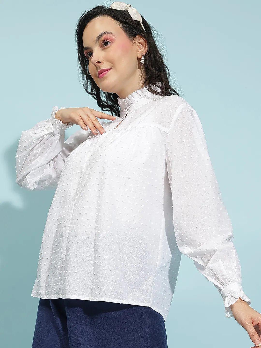 White Cotton Top
