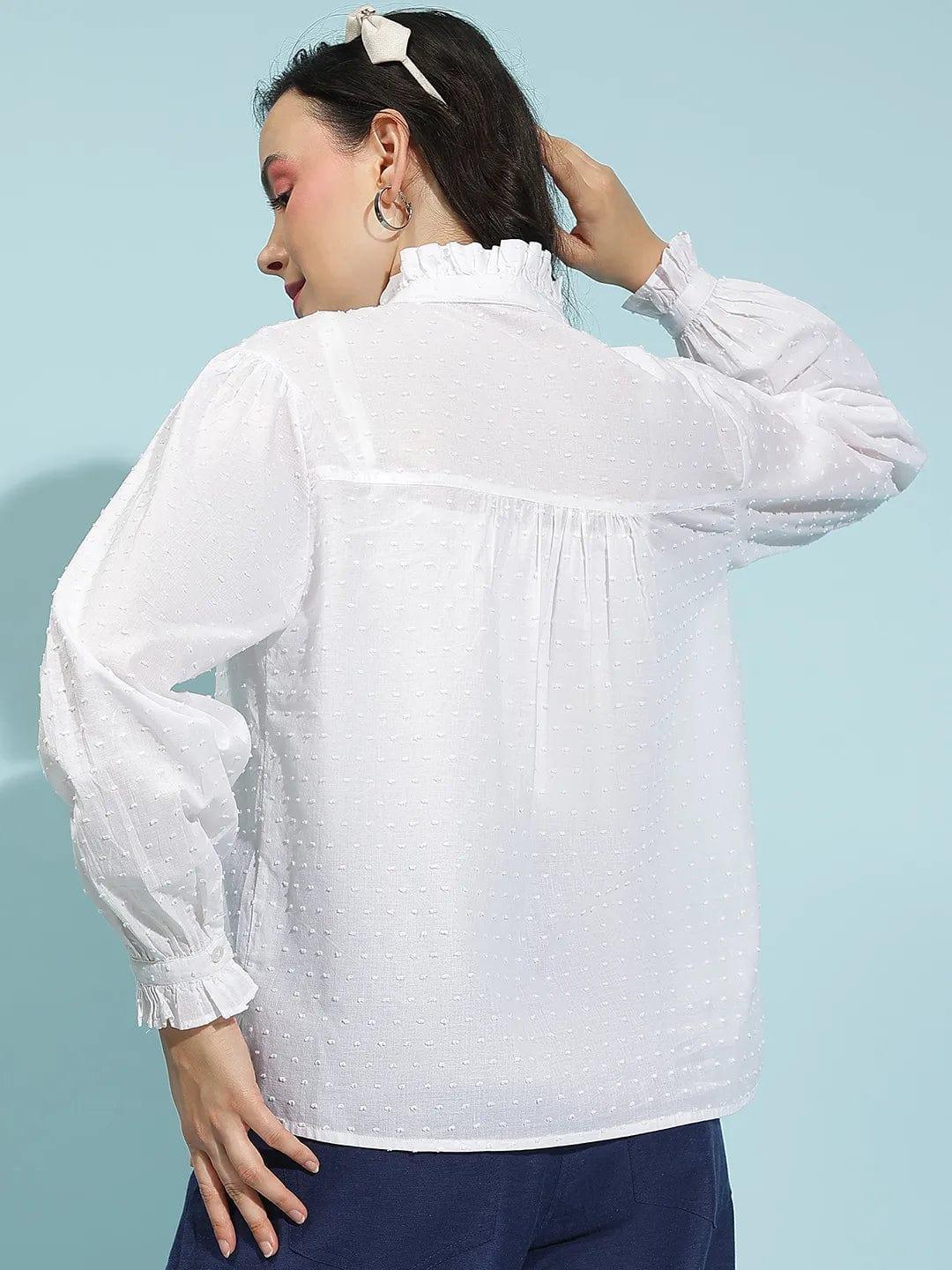 White Cotton Top
