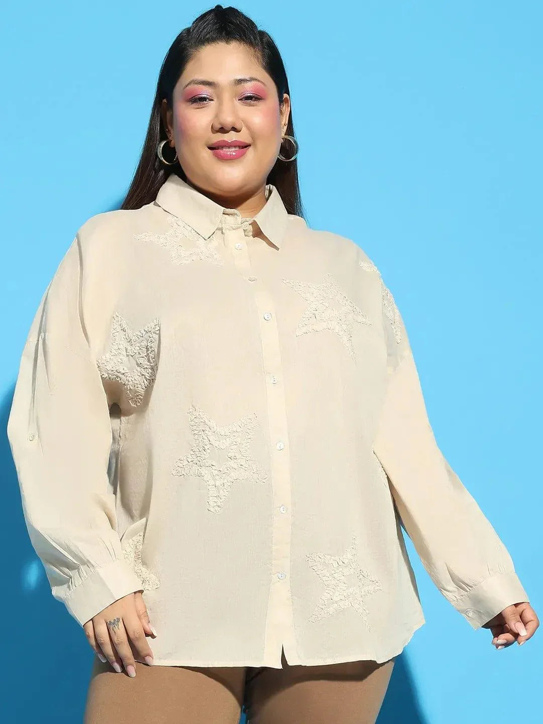 plus-size-shirt-beige-cotton