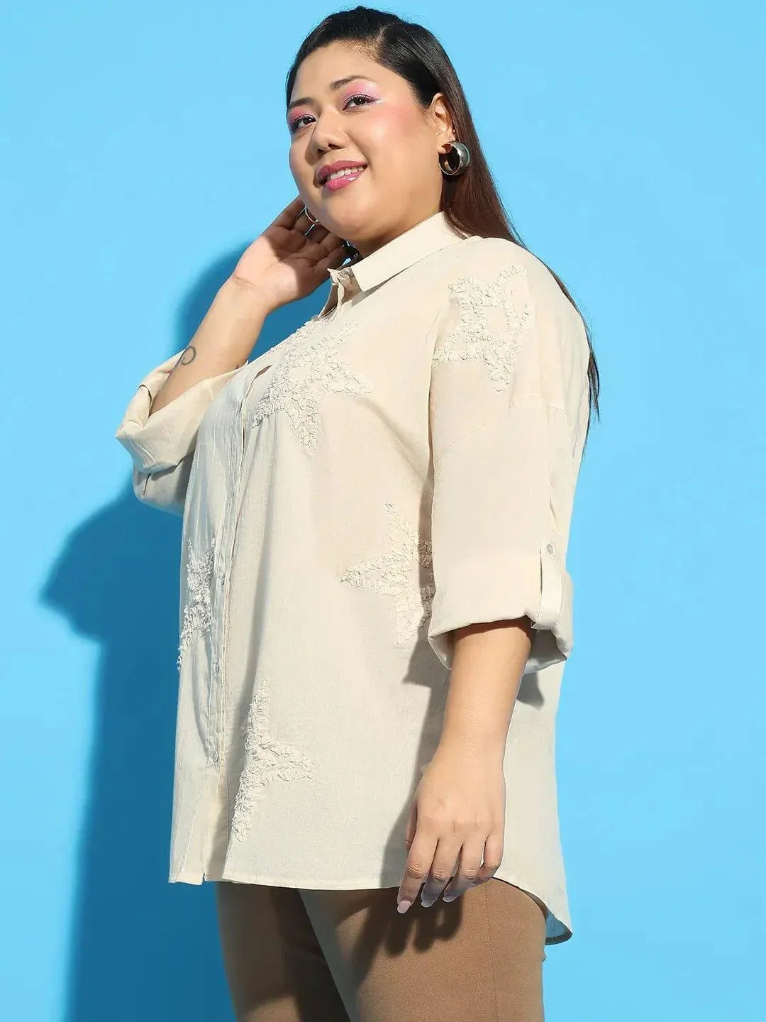 plus-size-shirt-beige-cotton