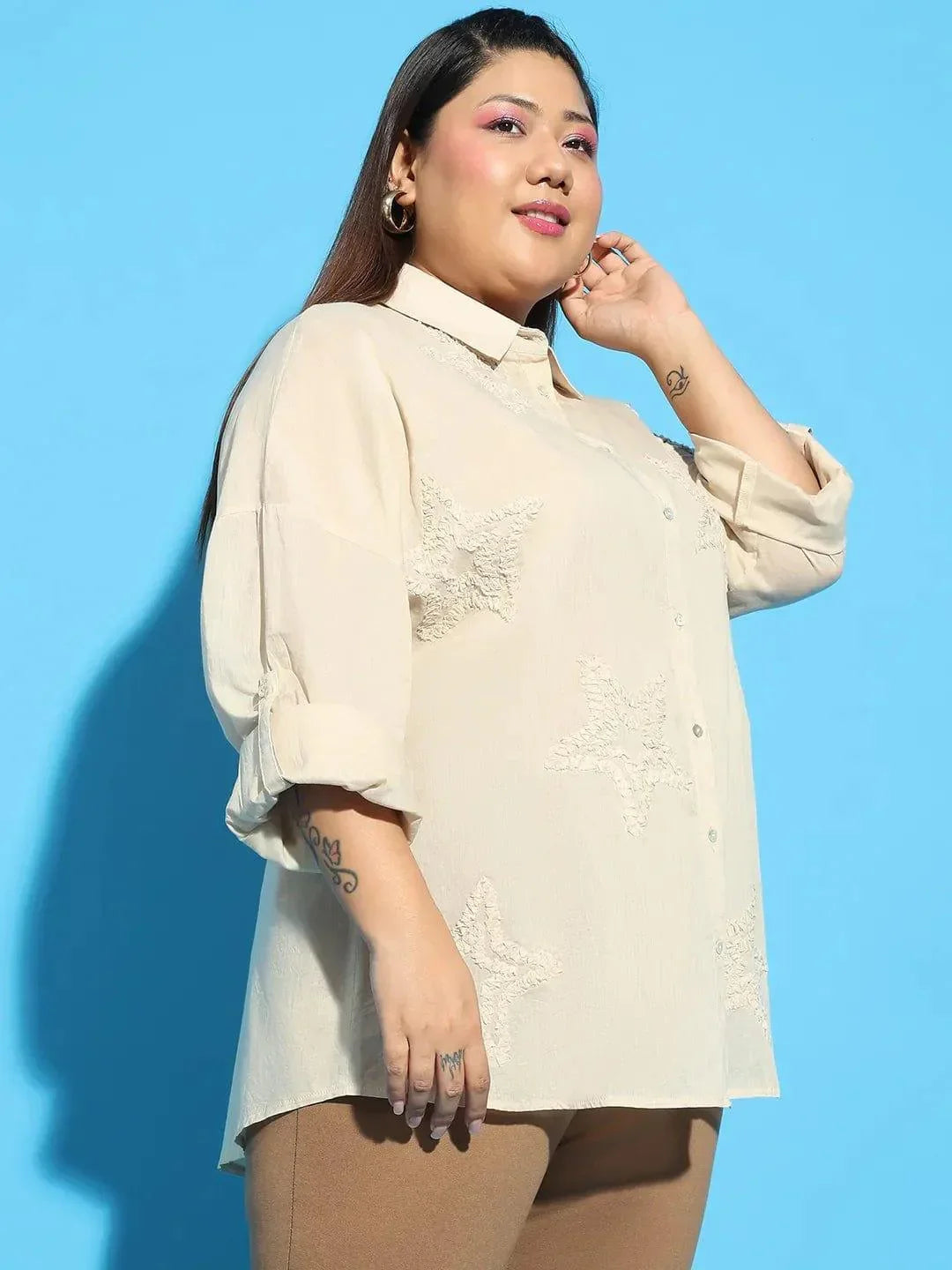plus-size-shirt-beige-cotton