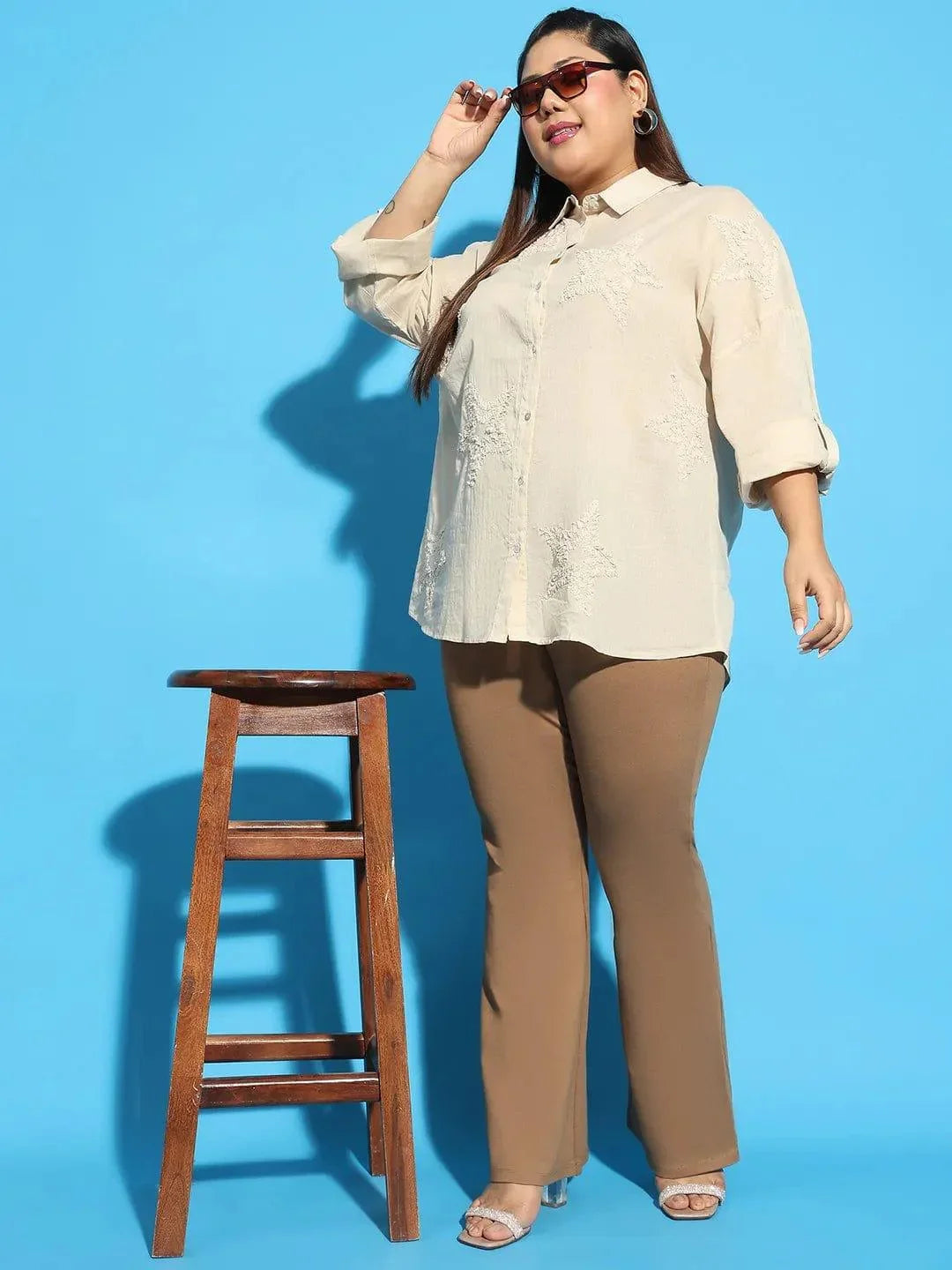 plus-size-shirt-beige-cotton