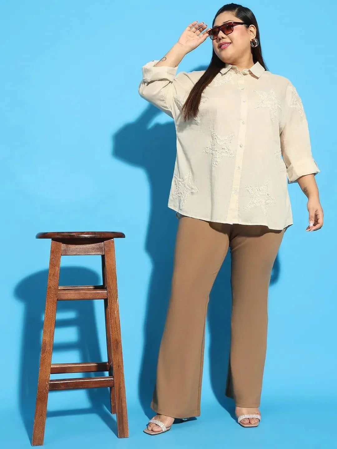 plus-size-shirt-beige-cotton
