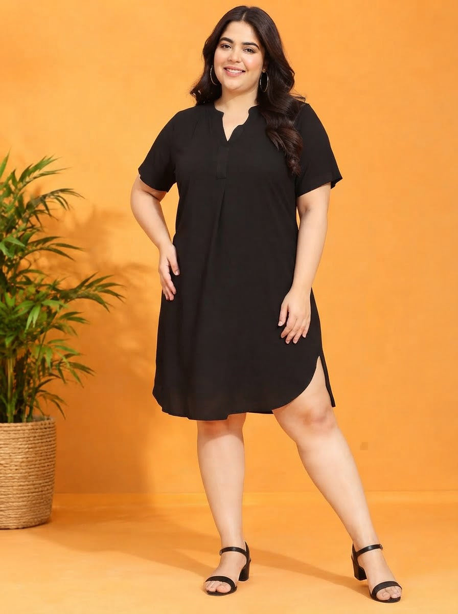 Plus Size Black Dress