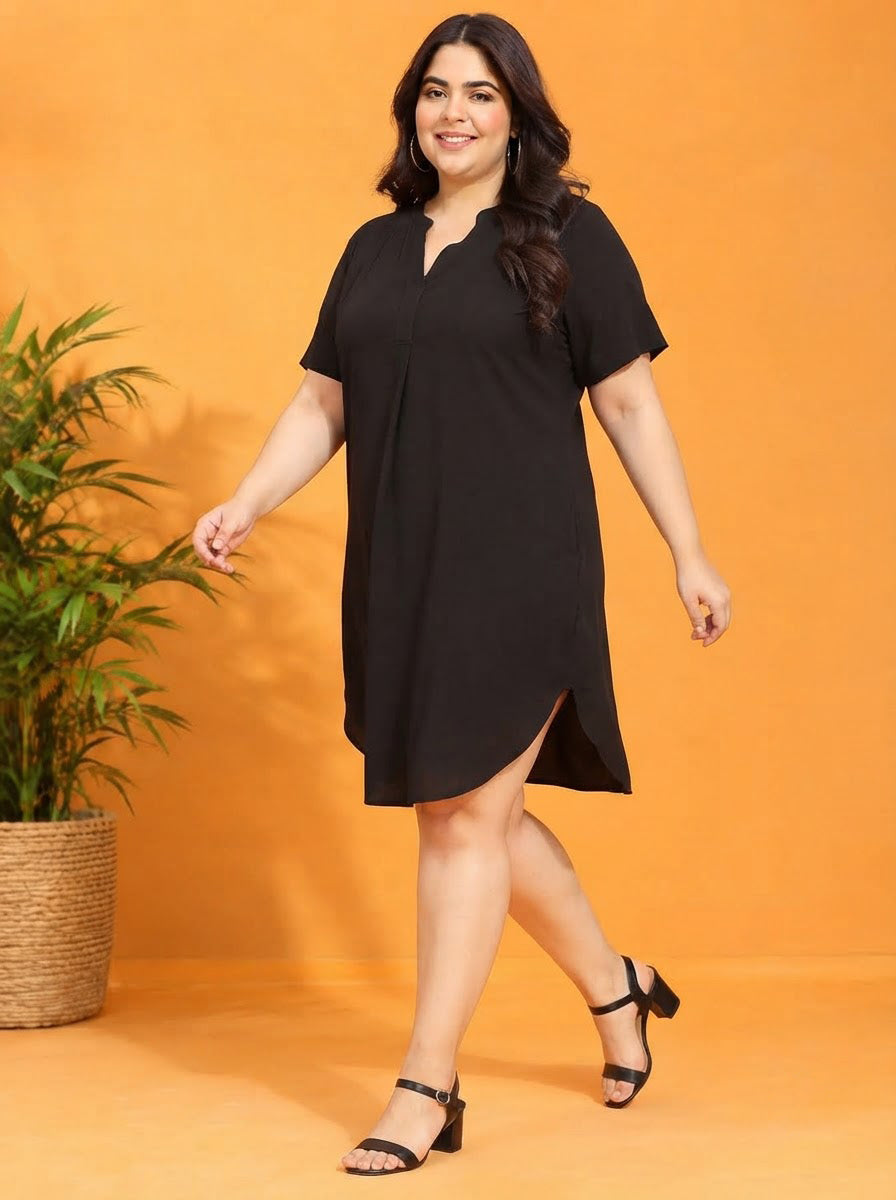 Plus Size Black Dress