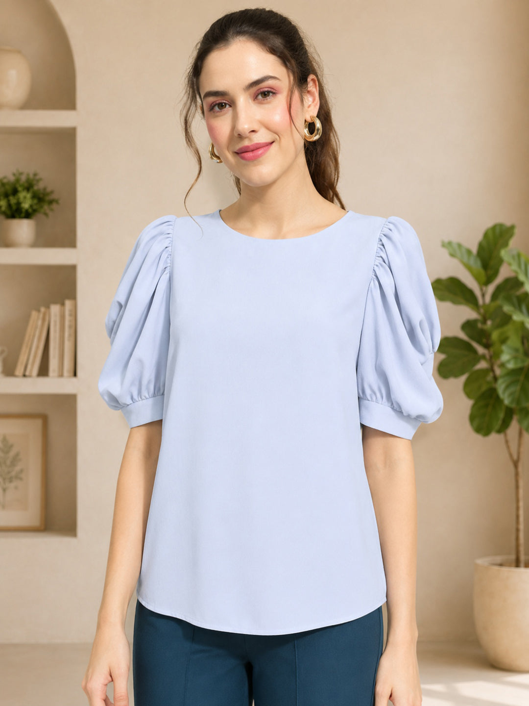 Light Blue Top