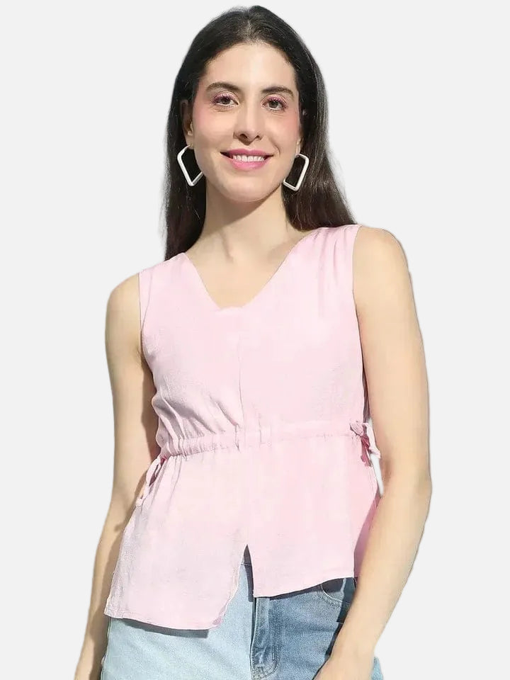 Pink Cotton Top