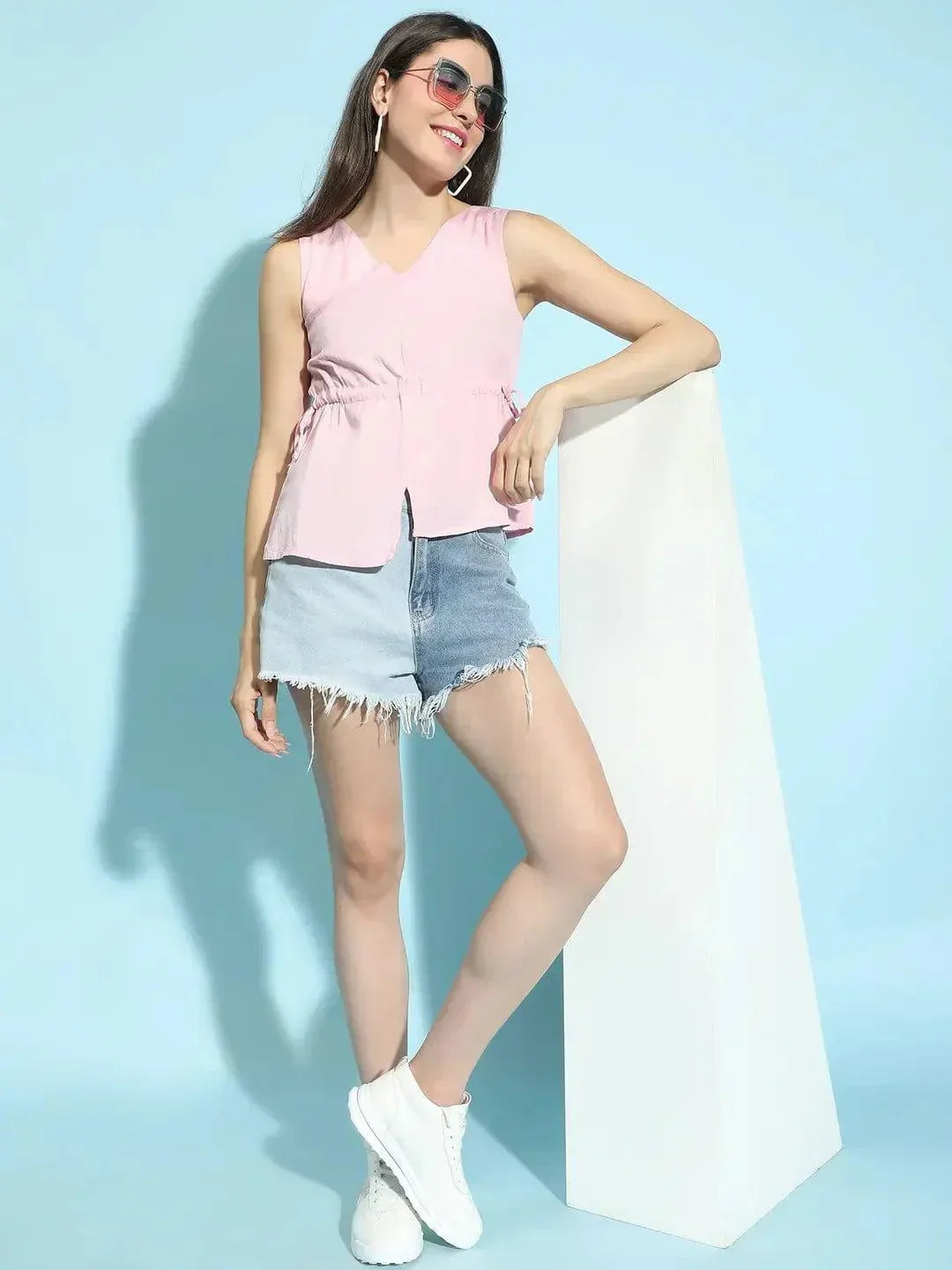 Pink Cotton Top