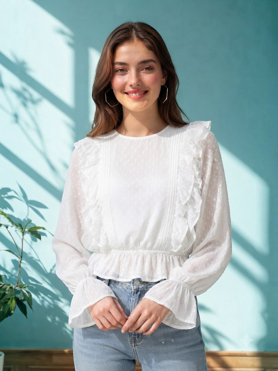Women White Top