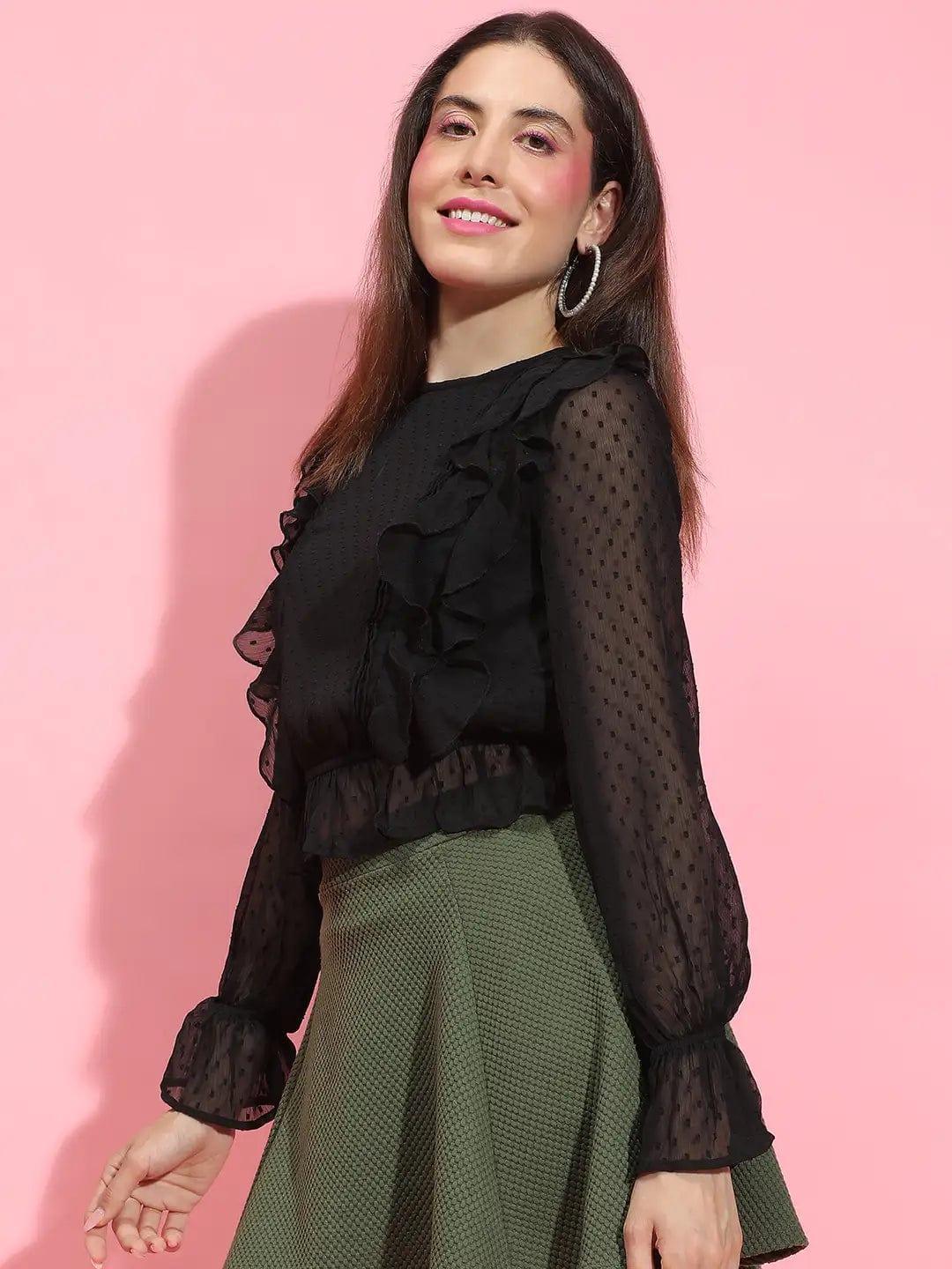 Women Black Top