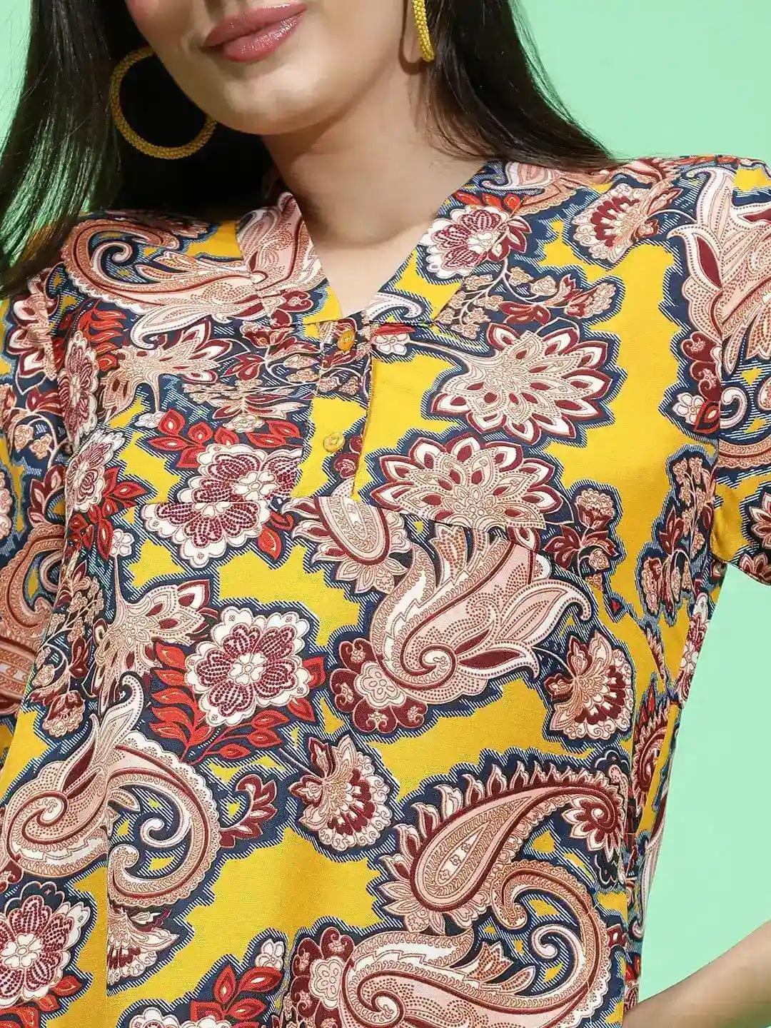 Vibrant Vista Multicolor Long Sleeve Women Dress   oxolloxo