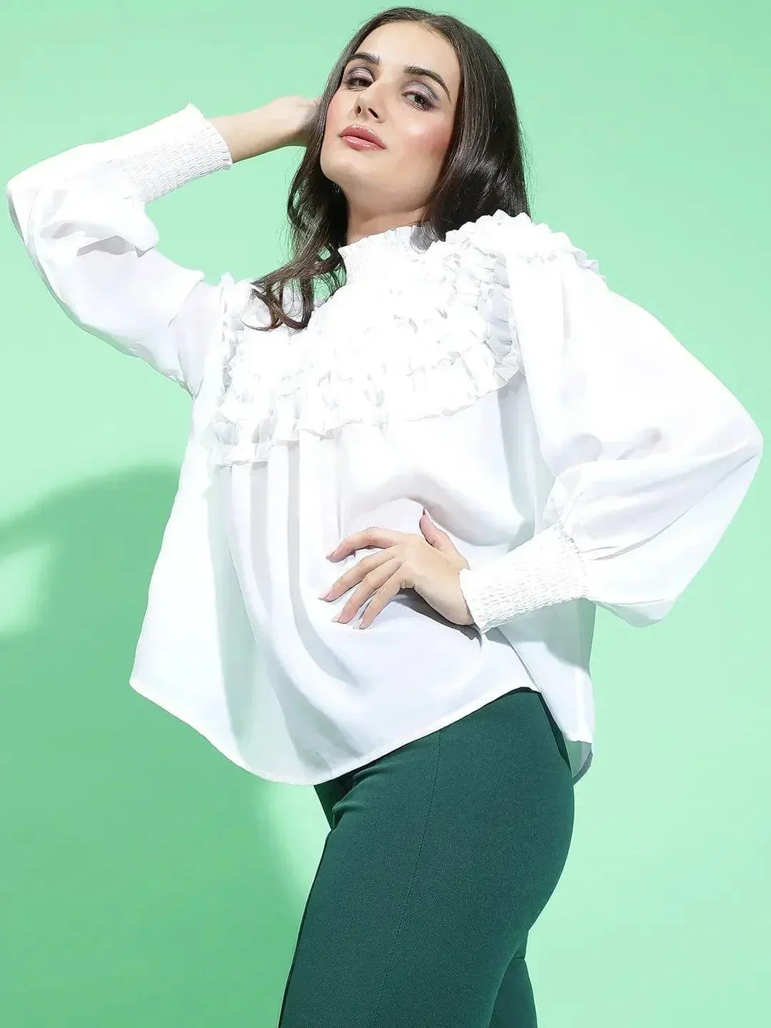 Women White Top