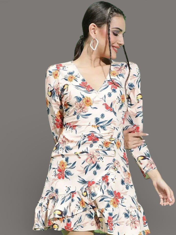 Women Floral Print Dress