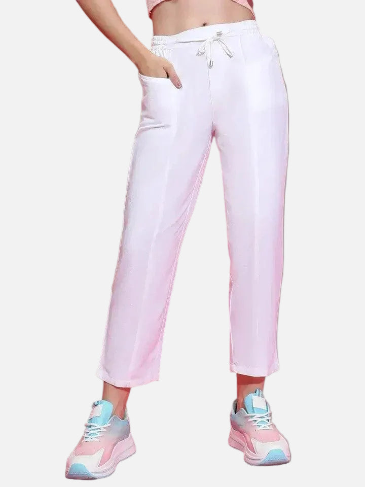 White Cotton Trouser