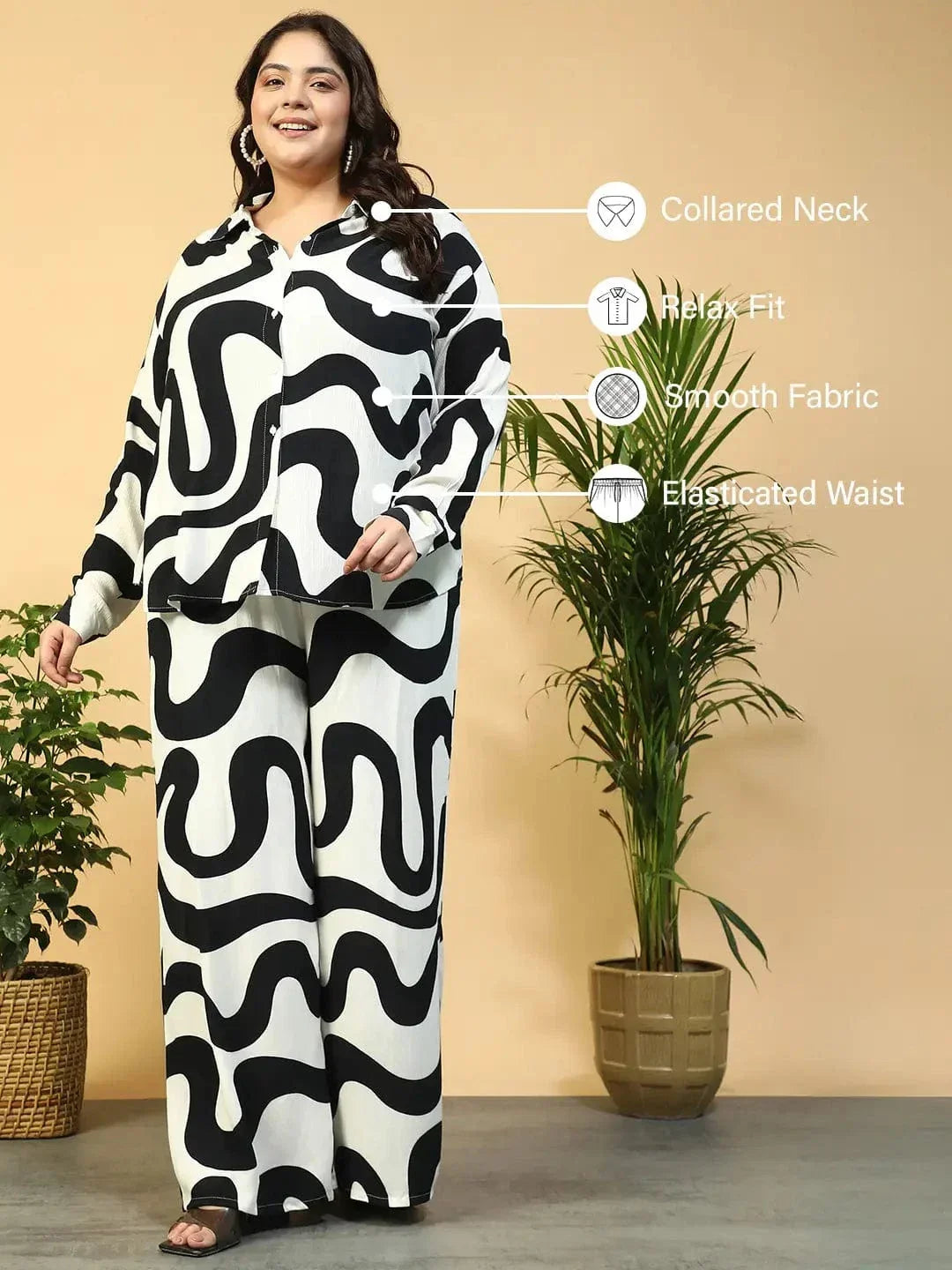 untamed-white-printed-collared-shirt-with-flared-pants-plus-size-women-co-ord-set