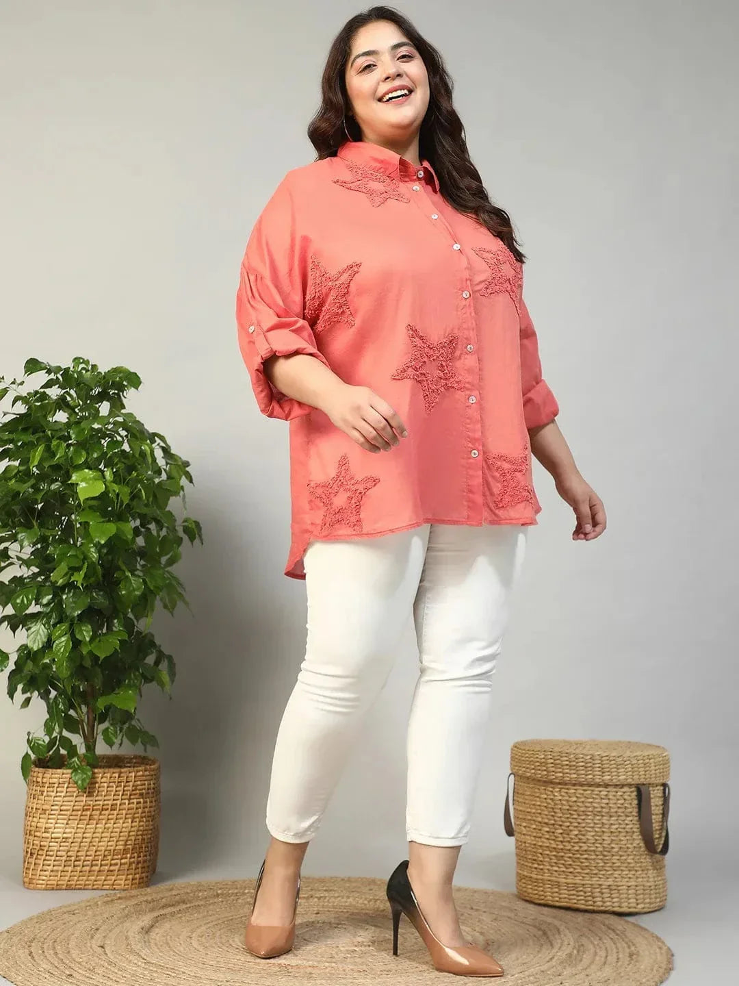 plus-size-shirt-coral-long-sleeve