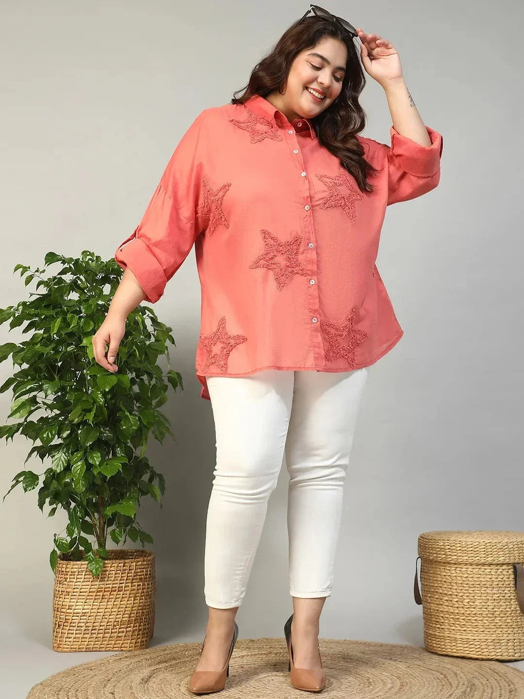 plus-size-shirt-coral-long-sleeve