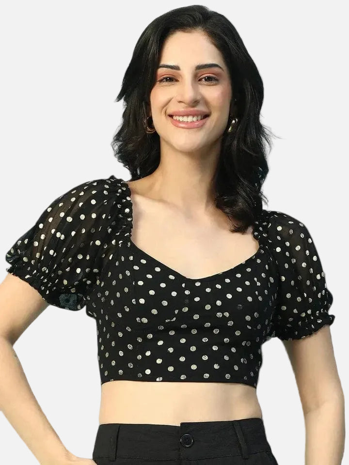Black Crop Top