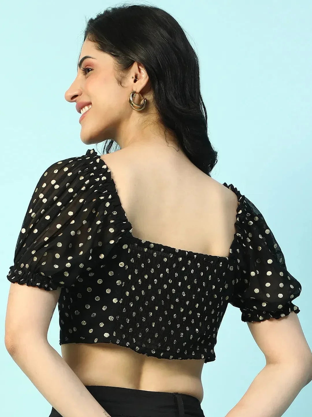 Black Crop Top