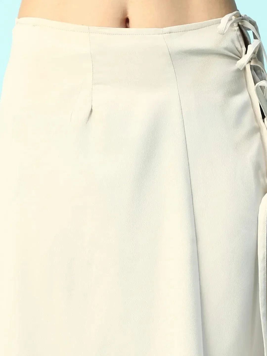 Beige Beachwear Skirt