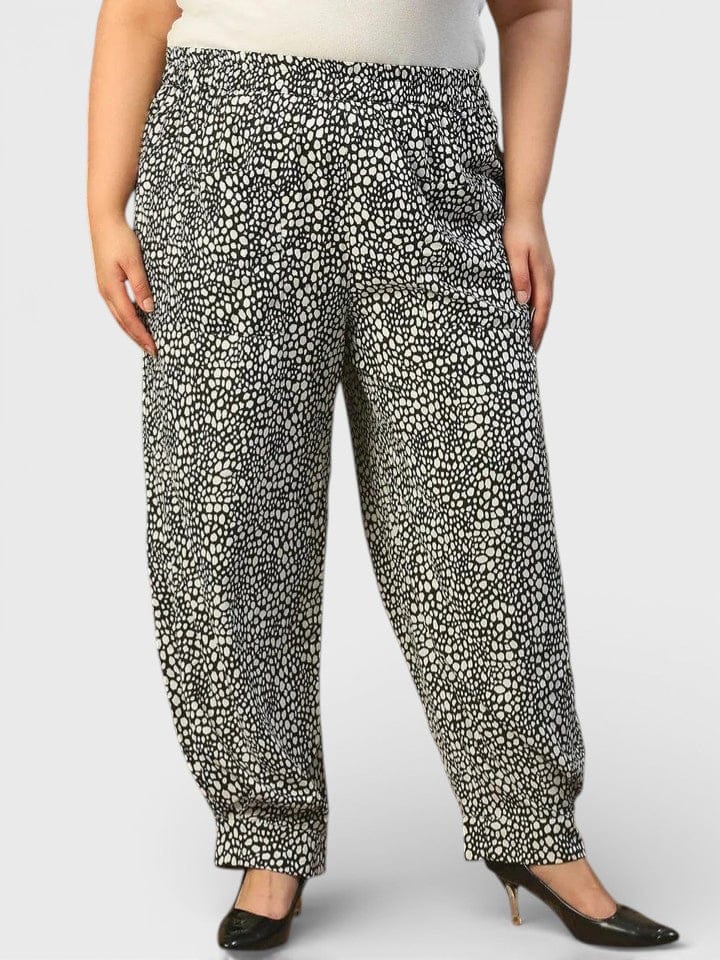 Plus Size Black Women Trouser