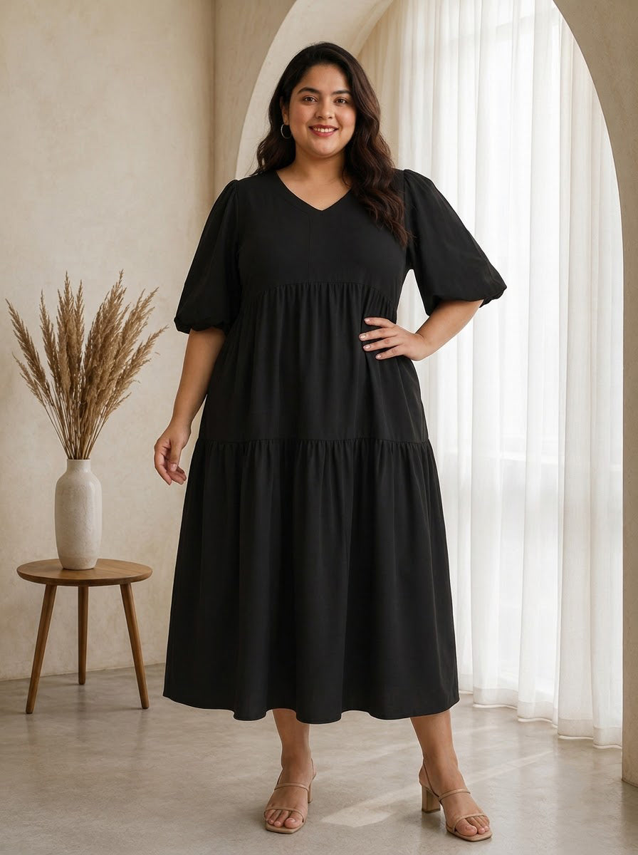 Plus Size Black Dress