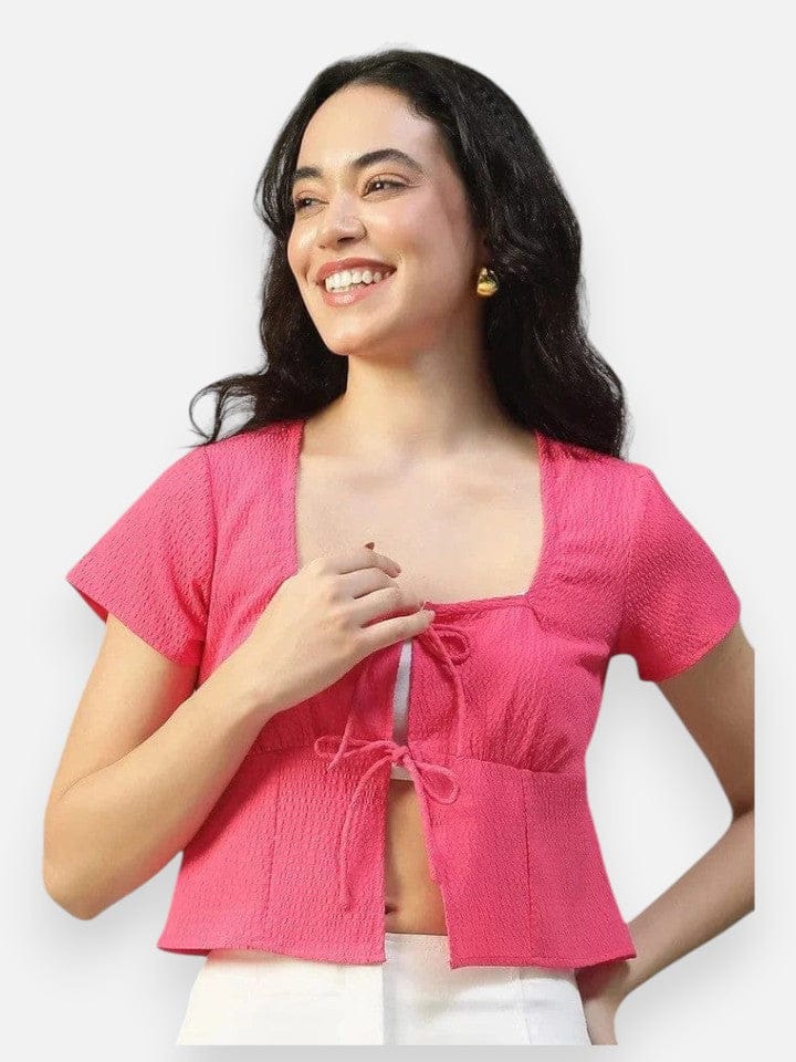 Women Pink Top