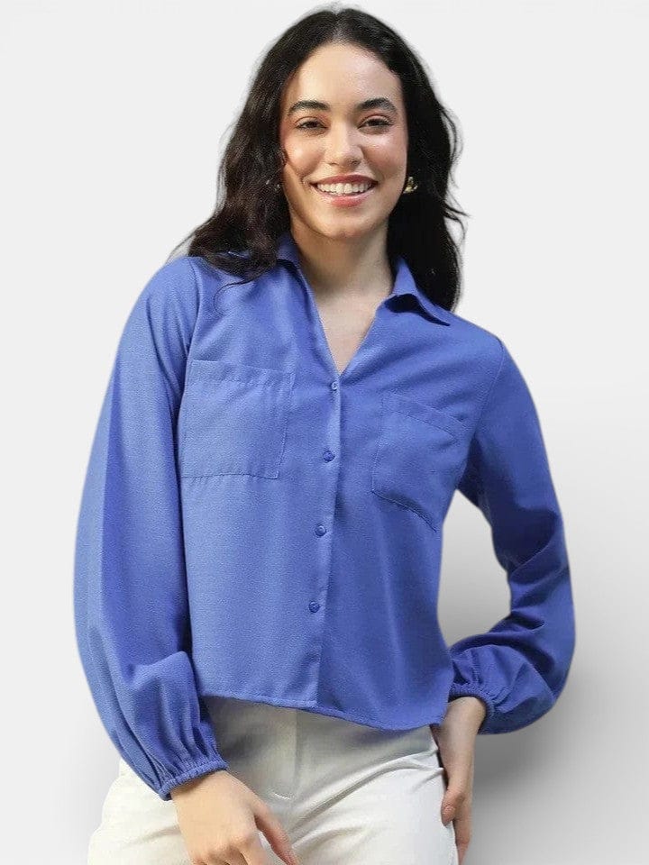 Women Blue Shirt