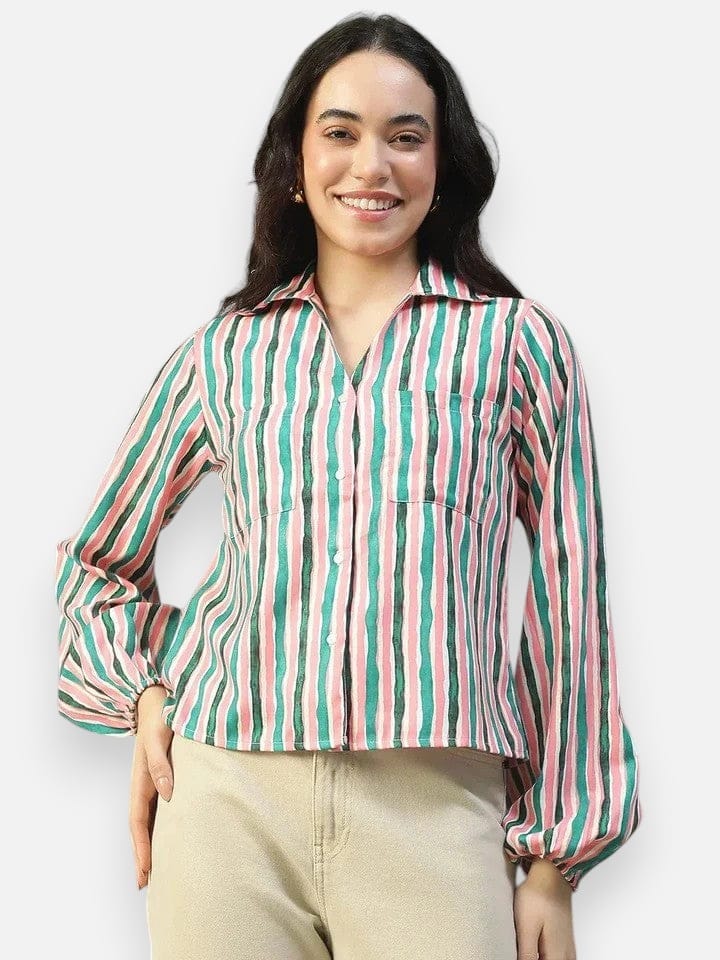 Multicolor Stripe Shirt
