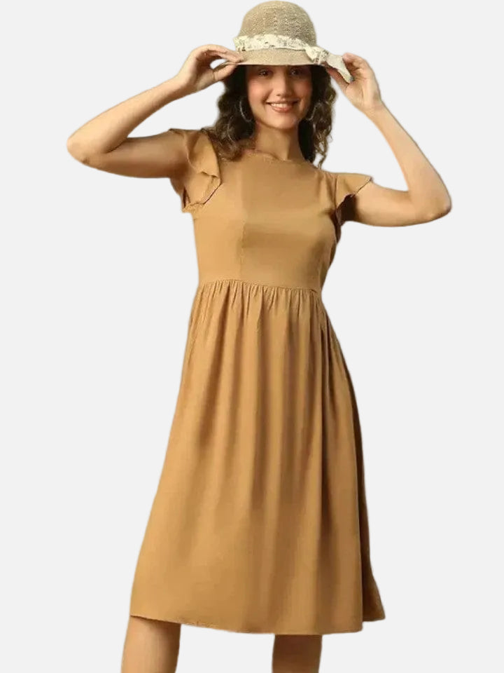Women Brown Dress