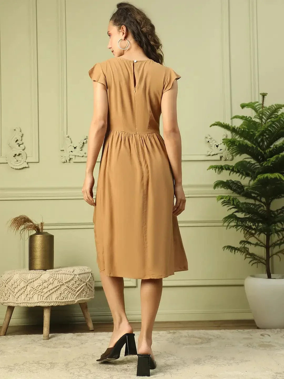 Women Brown Dress