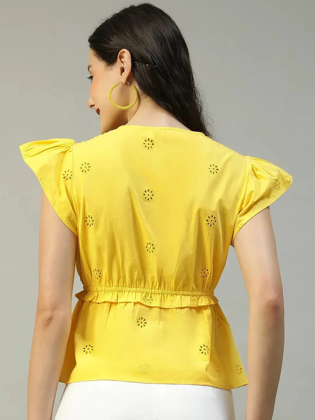 Yellow Cotton Top