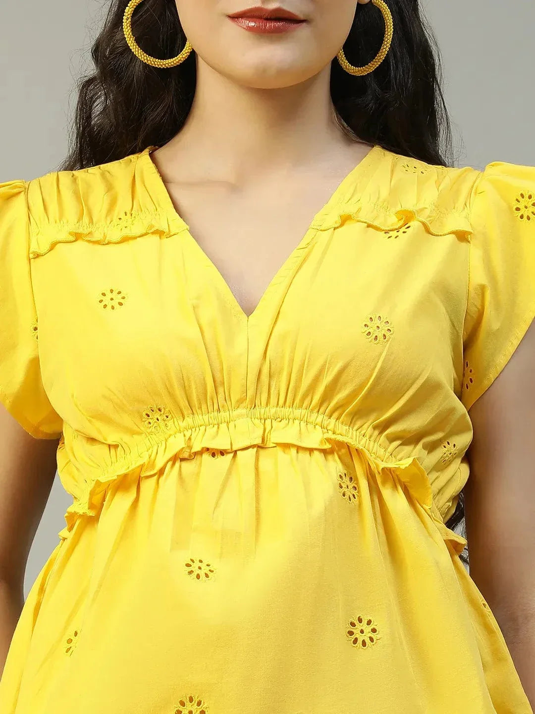 Yellow Cotton Top